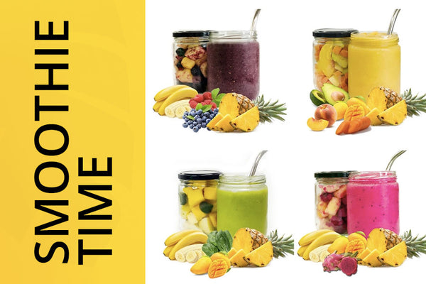 Smoothie in a jar