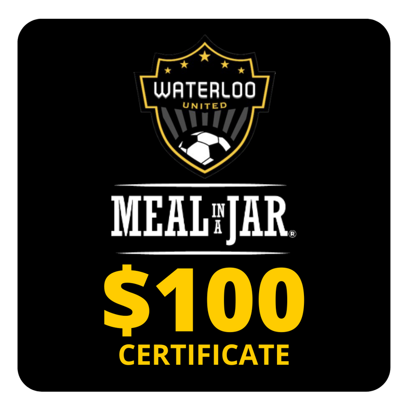Waterloo United Jarfunding certificate Meal In A Jar Inc.