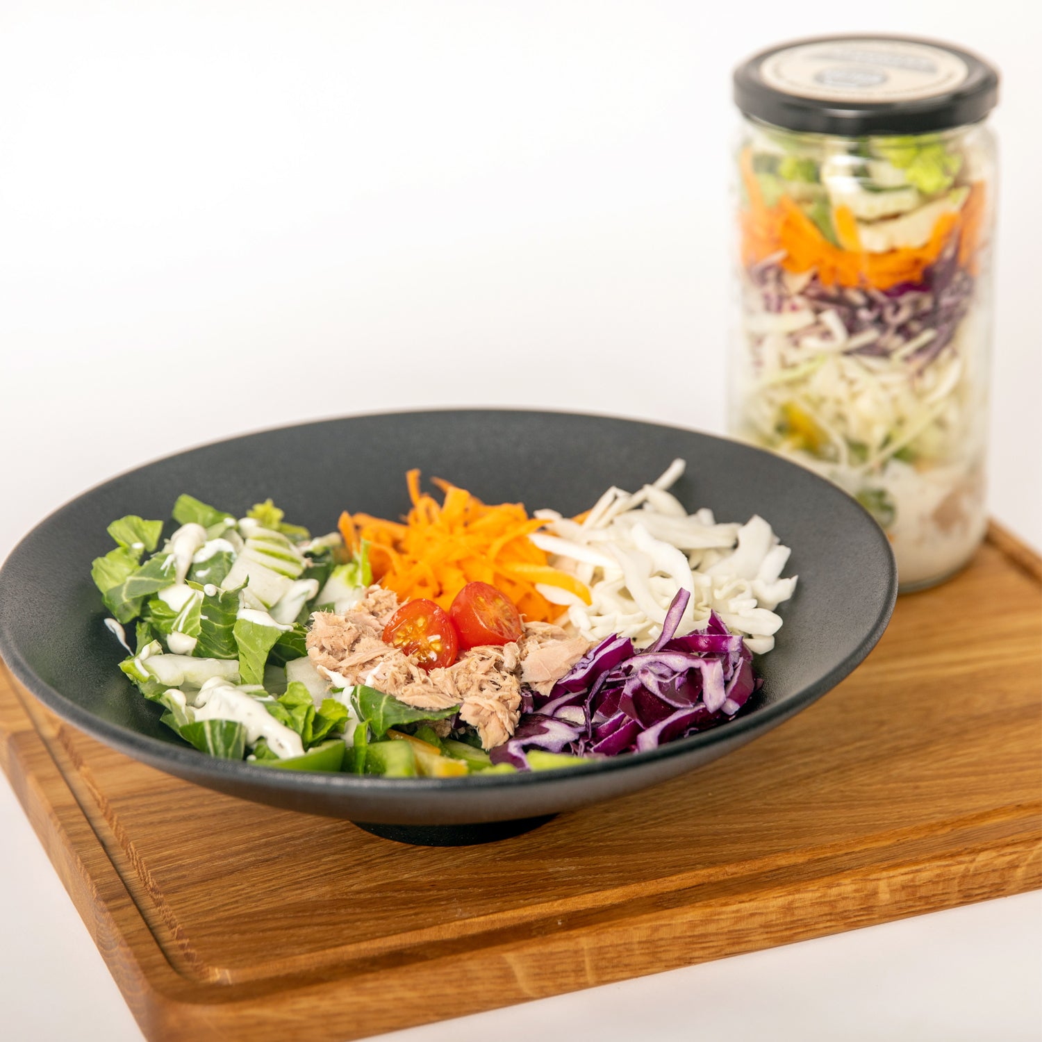 Tuna Antipasta Meal in a Jar