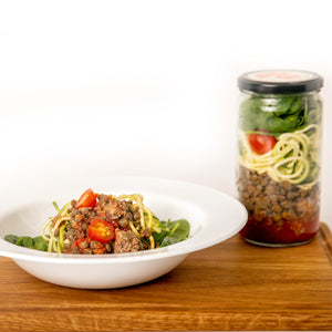 Zucchini Beef Houdini Meal in a Jar